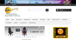 Desktop Screenshot of infoplanet.it