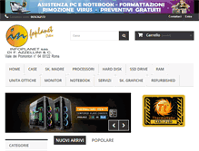Tablet Screenshot of infoplanet.it
