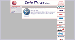 Desktop Screenshot of infoplanet.hr
